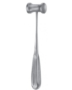 Maillet chirurgical en acier inoxydable pour os, type Hajek, 22 cm (8 3/4 po), DIY OEM par ZACHARY INDUSTRIES - Product Image 1