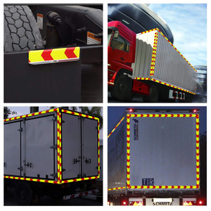 Trung Quốc Nhà Máy Tùy Chỉnh Không Thấm Nước In Xe Tải Sợi Quang Cáp Cảnh Báo Băng Phản Quang Dính Giấy Phim Cảnh Báo - Product Image 3