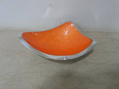 Orange Platter 10 Inch