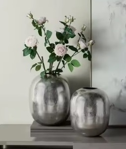 Jarrón de Flores Costero Artístico de Latón/Hierro de Primera Calidad para Centros de Mesa de Boda, Jarrón de Mesa Hecho a Mano Ecológico - Product Image 4