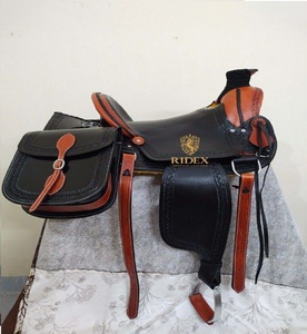 Selle Western de qualité supérieure, conçue sur mesure, en bois/plastique, légère, en cuir souple, pour le confort et la durabilité - Product Image 3