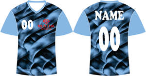 Uniformes de fútbol personalizados de alta calidad, uniformes ligeros de nuevo estilo en colores sólidos, conjunto de fútbol de servicio OEM - Product Image 2