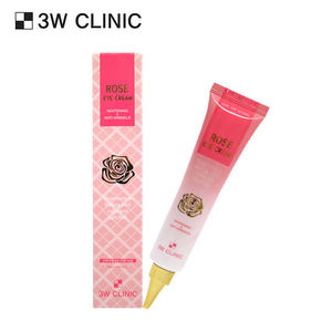 Crema Contorno de Ojos Antienvejecimiento 3W Clinic Rose, Hidratante, Antiarrugas, a Base de Hierbas, Ginseng, Colágeno, Niacinamida y Péptidos para el Tratamiento de los Ojos - Product Image 1