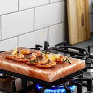 Blocs de sel de l'Himalaya Cuisson Dalles de sel rose de roche en cristal Vente en gros de haute qualité BBQ Griller Bloc de sel rose au Pakistan - Product Image 3
