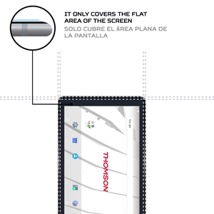 ฟิล์มกันรอยหน้าจอแท็บเล็ต ANTISHOCK สำหรับทอมสัน เตโอ 10 - Product Image 4