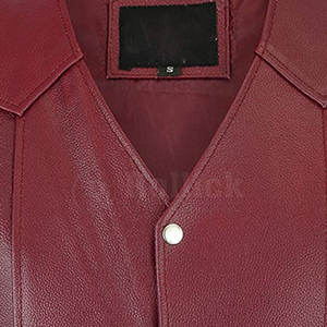 Chaleco de Cuero para Hombre, Material de Primera Calidad, Precio al por Mayor, Chaleco de Cuero de Moda para Hombre, Hecho en Pakistán - Product Image 5