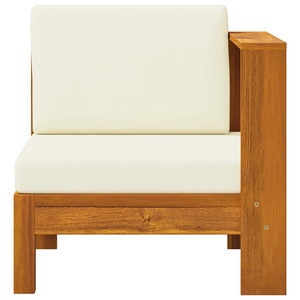 Chaises de restaurant en teck de haute qualité avec assises et dossiers en mousse épaisse et un design moderne et élégant - Product Image 2