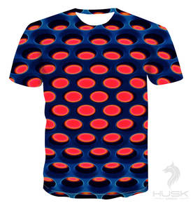 Evertop-fabricantes de ropa OEM ODM, impresión 3d personalizada, camiseta de gran tamaño, camisetas de sublimación de poliéster - Product Image 2