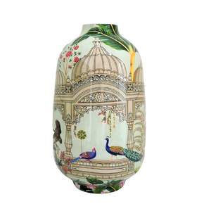 Florero de metal decorativo hecho a mano Florero moderno de lujo hecho a mano para sala de estar y oficina - Product Image 1