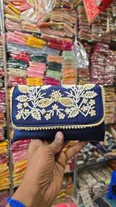 Wedding New And Best Quality Jute <b>Clutch</b> <b>Bag</b> Latest Collection Antique Best Design <b>Clutch</b> <b>Bag</b> Women Fancy Hand <b>Bags</b> for Party - Product Image 6