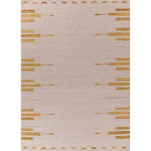 พรมขนสัตว์ลายเรียบแบบเบดูอิน ลายเรขาคณิต สำหรับตกแต่งบ้าน-ADWL-13118 - Product Image 1