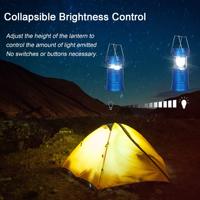Offre Spéciale lampes de Camping à énergie solaire, lampes de tente à LED USB haute luminosité pour l'extérieur