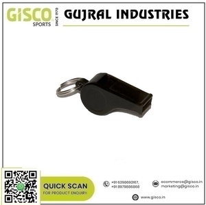 Silbatos de plástico pequeños de alto impacto 12 unids/caja con lazo de dedo de metal precio económico - Product Image 2