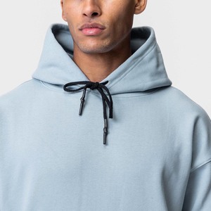 Sweat à capuche unisexe de haute qualité 450 g/m² en coton 100 % style vintage français, impression numérique, coupe oversize, logo personnalisé, design vierge en tissu éponge - Product Image 2