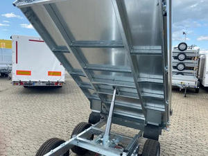 Remolque basculante eléctrico hidráulico de alta calidad, nuevo remolque basculante trasero 2500 para trabajos de paisajismo con bomba eléctrica en venta - Product Image 6