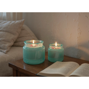 Set di Candele in Resina Epossidica e Cera d'Api Naturale Grandi e Piccole con Fragranze e Colori Assortiti - Product Image 4