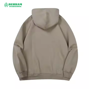 Sweats à capuche délavés à l'acide poids lourd 420 Gsm logo personnalisé hommes en détresse sur la taille vierge gris foncé Vintage sweat à capuche délavé OEM - Product Image 1