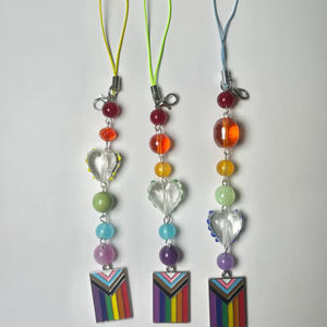 Hot Selling Bohemian Colorful Keychain Seed <b>Bead</b> Bangle Beaded <b>Bracelet</b> Keychain Wristlet - Product Image 1