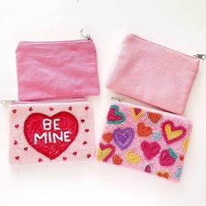 Monedero de Algodón Hecho a Mano con Diseño Novedoso, Bordado con Cuentas y Serigrafía Personalizada, Color Personalizado, Gracias - Product Image 4