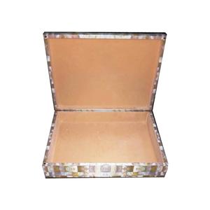 Indian Export Quality UV Printed MDF Seamless <b>Boxes</b> Foldable Classic INS Square <b>Makeup</b> Beverage Packaging High Cost Available - Product Image 2