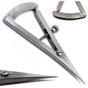 Calibrador Castroviejo más vendido, rango de medición recto de 0-20mm a la venta, instrumentos médicos dentales de acero inoxidable - Product Image 1