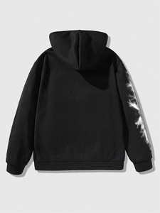 Zip Up Hommes Imprimé À Capuche Polaire Confortable Sweat Pour Hommes 100% Coton À Capuche Logo Personnalisé À Capuche - Product Image 5