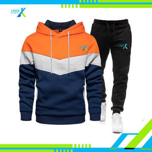 Ensemble de survêtement pour homme, automne, brodé, sweat-shirt et pantalon, deux pièces, ensemble de sport, vêtements de sport décontractés - Product Image 4