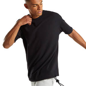 T-shirts en coton biologique en jersey extensible Spandex Ringer T Shirt - Product Image 1