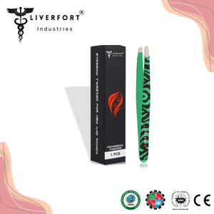 แหนบถอนขน2024สแตนเลสสีขาวและสีส้มสำหรับคิ้วแหนบถอนขนคุดกำจัดขนบนใบหน้าดูแลความงาม - Product Image 6