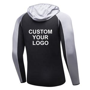 Ensemble de 2 pièces, survêtement en polyester et élasthanne respirant avec fermeture à cordon, vêtements de sport, logo personnalisé, survêtement de course - Product Image 2