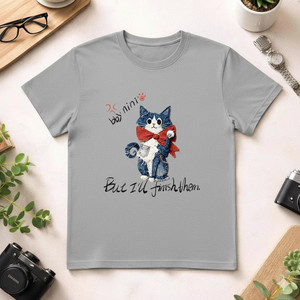 T-Shirt Unisex 100% Cotone 210GSM Stile Casual Aderente con Design Personalizzato Stampato Metodo di Stampa DTG - Product Image 1
