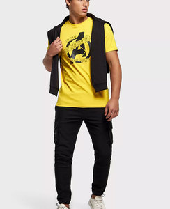 Dtg เสื้อยืดสำหรับผู้ชายเสื้อยืดสตรีทแวร์ผ้าคอตตอน100% ขนาดใหญ่โชว์ไหล่โอเวอร์ไซส์