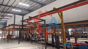 Meilleur prix convoyeur aérien fermé en acier 5T de haute qualité fabricant indien acier inoxydable réglable pour le stockage de pièces - Product Image 6