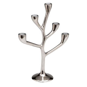 Meilleure vente argent candélabre nouvelle maison moderne hôtel décor candélabre pour mariage Table pièce maîtresse bougeoir - Product Image 1