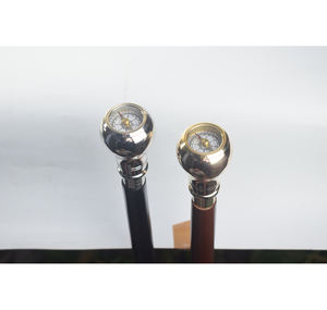 Brass Inlayed Wooden Walking Stick Masonic Walking Stick Therapeutic Walking Sticks with Contoured Handles by AYAANS CREATIONS - Product Image 1