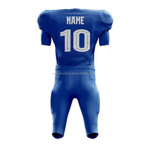 Uniformes de Fútbol Americano Retro Personalizados para Equipos, Conjuntos de Uniformes de Rugby para Hombres Adultos, Ropa Deportiva Profesional, Pantalones Cortos 7v7 - Product Image 3