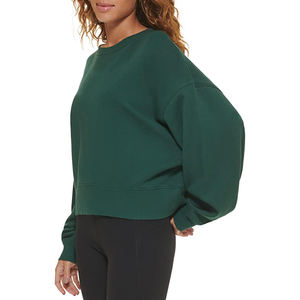 Sudadera de mujer de manga larga más vendida, ropa de calle, el mejor diseño de algodón, sudadera de mujer con servicio OEM para venta en línea - Product Image 5