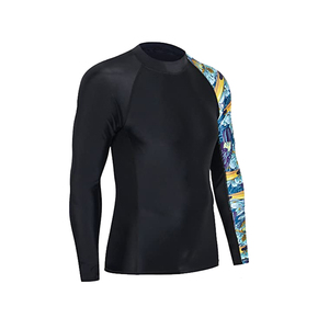2025 OEM Sublimation Imprimer Logo Personnalisé Fitness BJJ Boxe Surf Natation Protection Solaire Manches Longues Rash Guard - Product Image 6