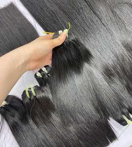 ผม100% ผมตรงกระดูกหน้าผากแบบไม่ผ่านกระบวนการผมบริสุทธิ์เรมี่ยังไม่ผ่านกระบวนการ - Product Image 2