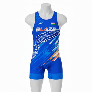 Singlets de Lucha Libre Unisex con Diseño Personalizado 2025 para Levantamiento de Pesas y Entrenamiento de Potencia, Ropa Deportiva Antibacteriana Sublimada al por Mayor - Product Image 2
