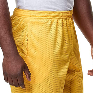 กางเกงขาสั้นวิ่งชายหาดสำหรับผู้ชายกางเกง100% ผ้าโพลีเอสเตอร์เอวยางยืดสีทึบย้อมสีล้วนแบบปรับแต่งได้ใหม่2023 - Product Image 6