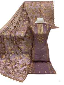 Filles pakistanaises fantaisie Shalwar Kameez Design avec une belle tenue de mariage Dupatta brodée lourde de grande taille assortie - Product Image 3