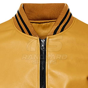 Chaqueta de Cuero para Hombre, Nueva Moda, Chaqueta de Cuero Cortavientos, Gran Venta - Product Image 4