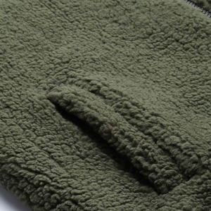 แจ็กเก็ตผ้าขนแกะเชอร์ปาสำหรับผู้ชายมีฮู้ดแบบรูดซิปมีฮู้ดสำหรับฤดูหนาว - Product Image 6