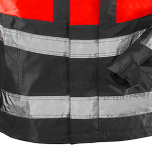 Veste d'hiver pour homme en tissu respirant de couleur unie, design personnalisé, vente chaude, prix raisonnable, veste de sécurité pour homme - Product Image 6