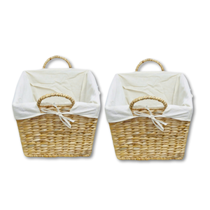 Produits les plus vendus Stockage écologique et plus encore avec l'exportation de paniers en jacinthe d'eau du Vietnam - Product Image 1