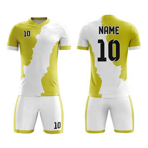Style promotionnel entièrement personnalisé vente en gros impression 3D de maillots de football de Thaïlande ensembles de shorts pour hommes ensembles d'uniformes de football personnalisés - Product Image 3