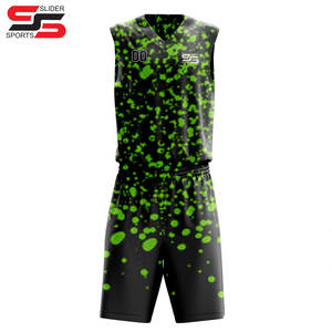 La dernière conception 100% polyester pleine sublimation respirant équipe ensembles uniformes de basket-ball - Product Image 3