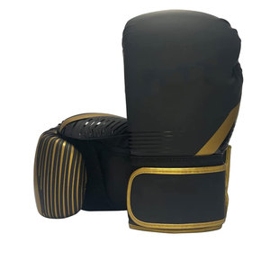 Gants de boxe imprimés personnalisés de 12oz 14oz 16oz avec enveloppes de main rembourrées en gel en cuir de vachette durable pour adultes - Product Image 2