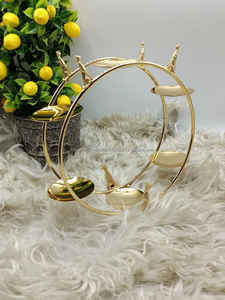 Pots de fleurs en fer au design luxueux pour la décoration du salon et de la chambre à coucher de l'Inde Exhort - Product Image 5